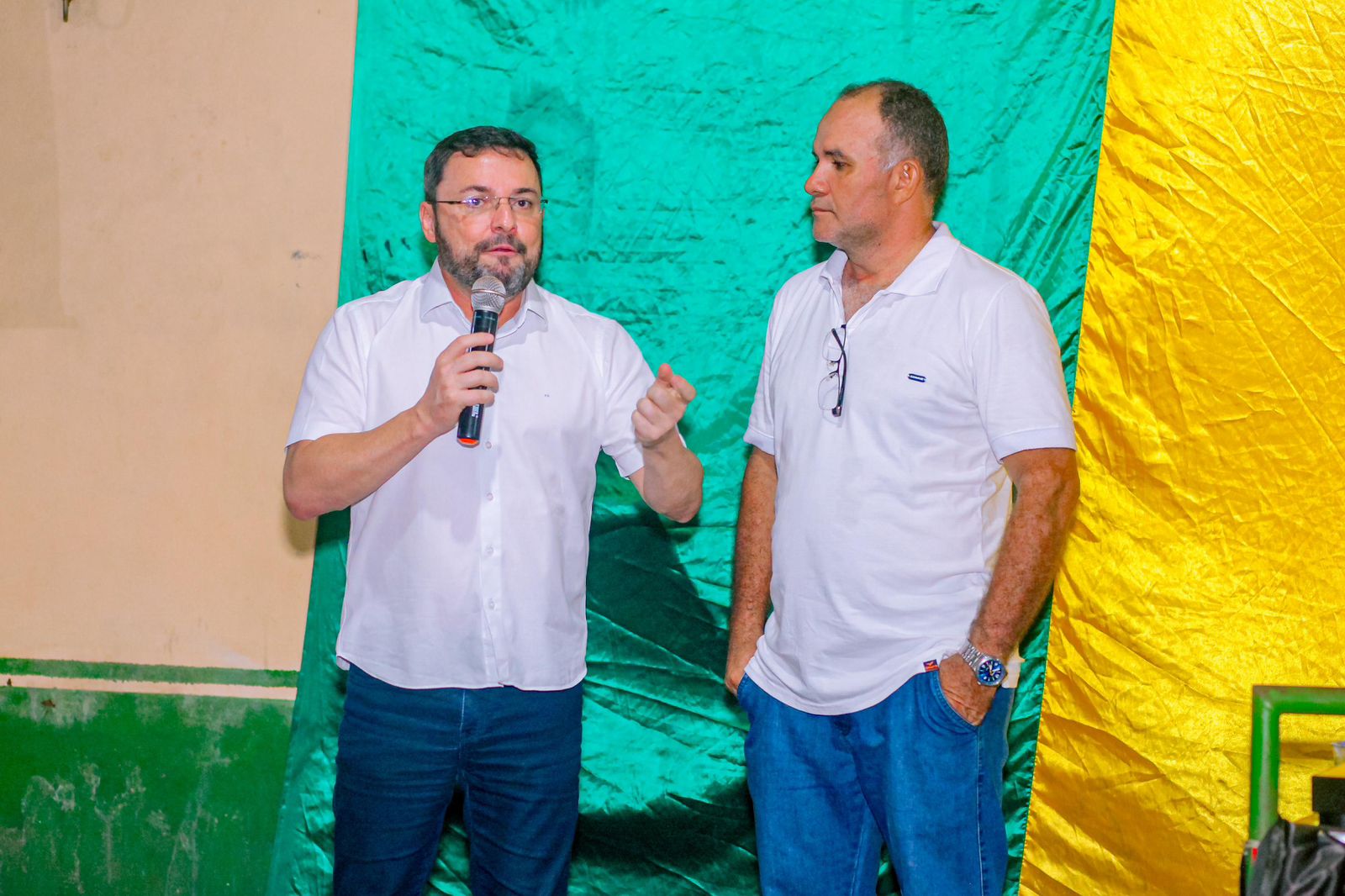 Reunião com seu Júnior