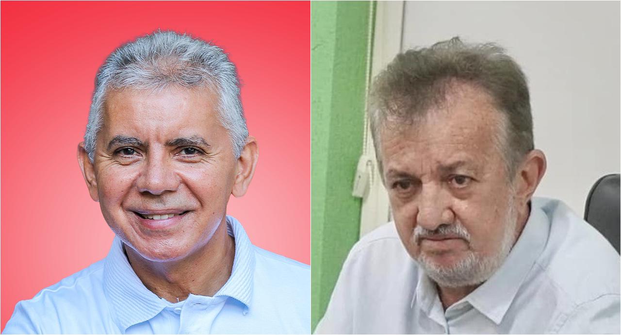Os pré-candidatos à prefeito de Campo Maior, Paulo Martins e Joãozinho Félix