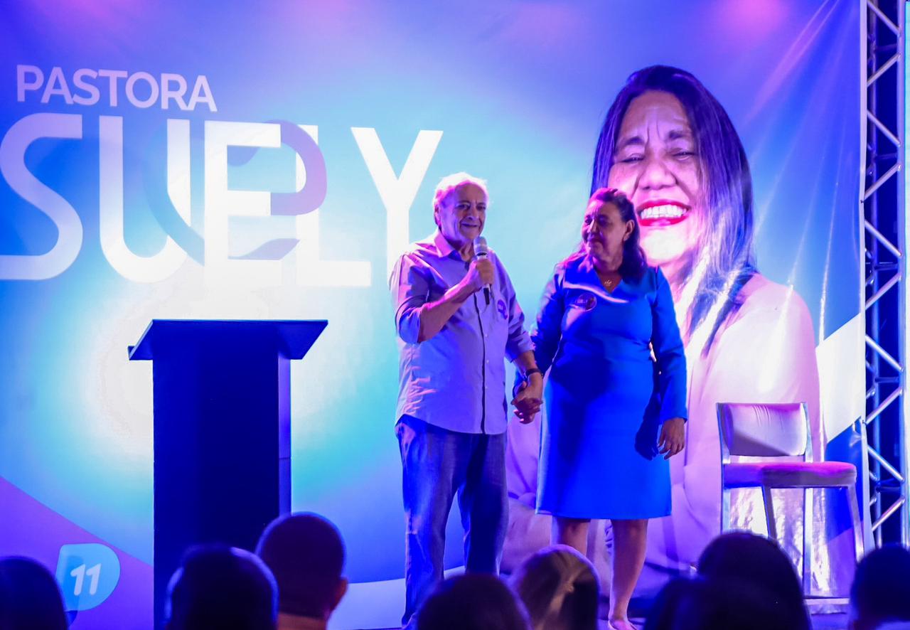 Silvio Mendes também participou do lançamento da pré-candidatura da Pastora Suely