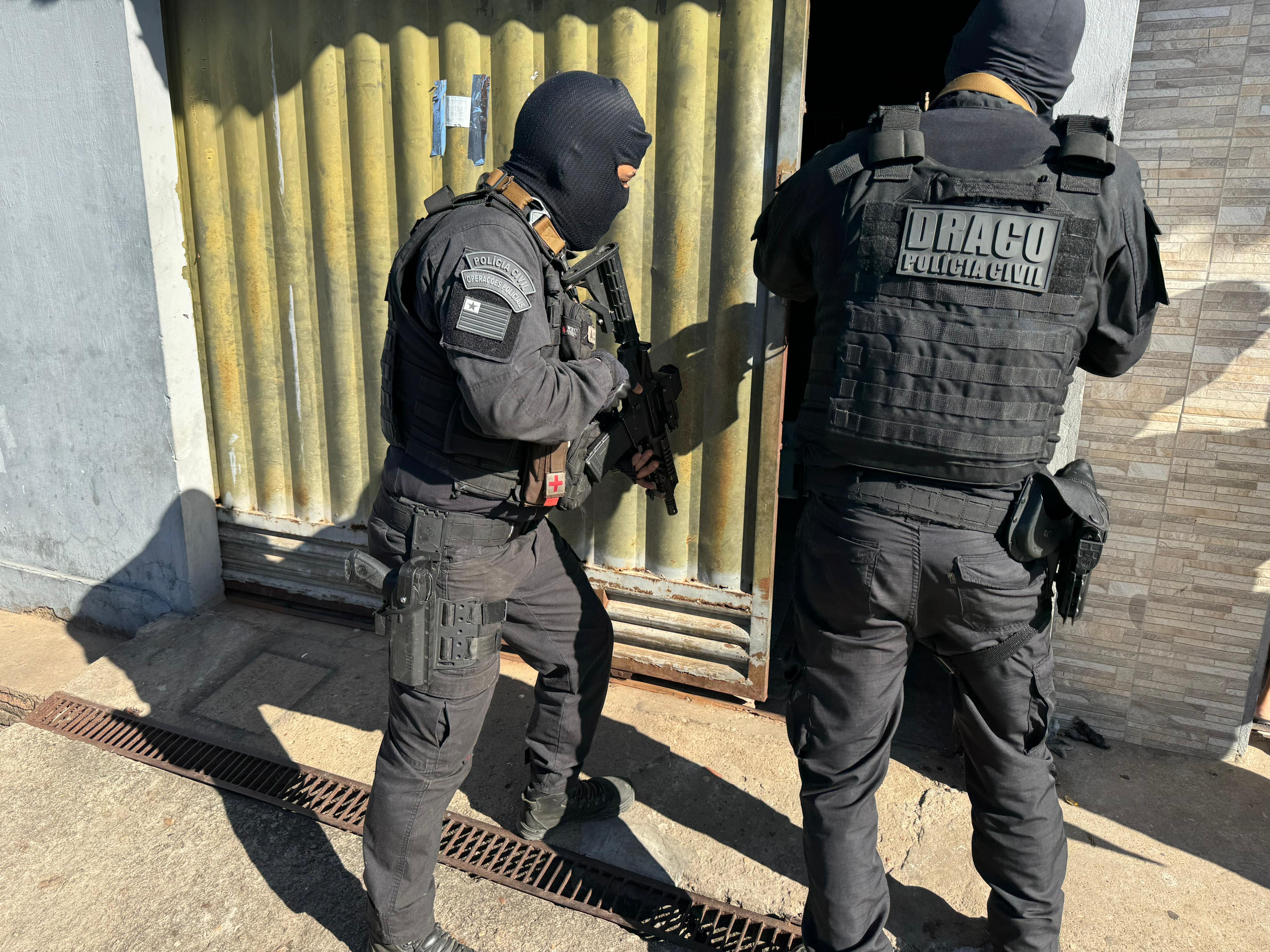 Policiais cumprem mais uma operação em Teresina