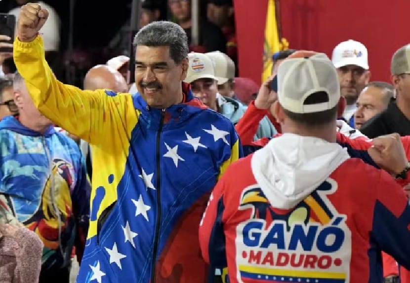 Nicolás Maduro é reeleito para mais um mandato de seis anos na Venezuela
