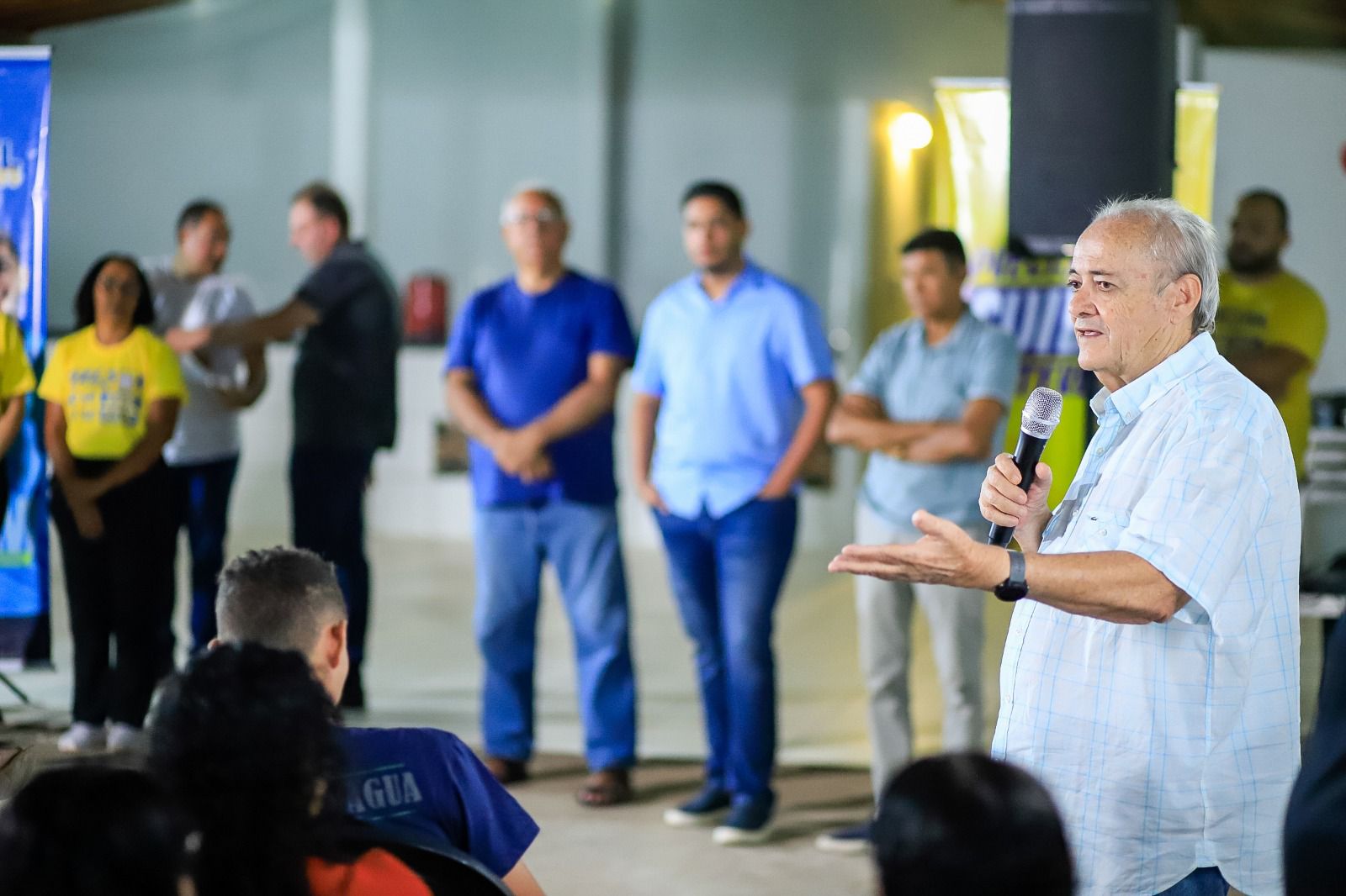 Silvio Mendes se reuniu com apoiadores do bairro Vale do Gavião