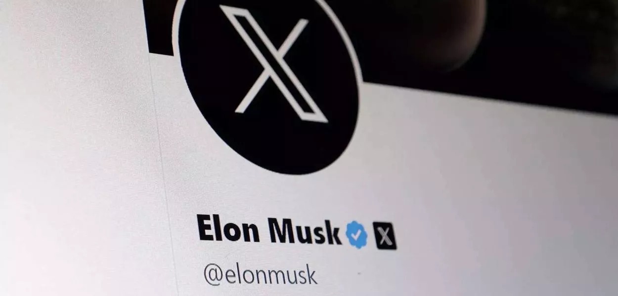 Perfil do Elon Musk na rede social X (antigo twitter)