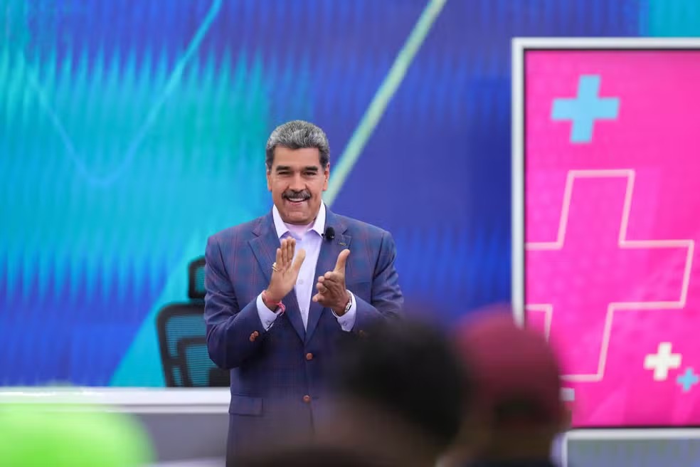 Nicolás Maduro apresenta programa de auditório em Caracas