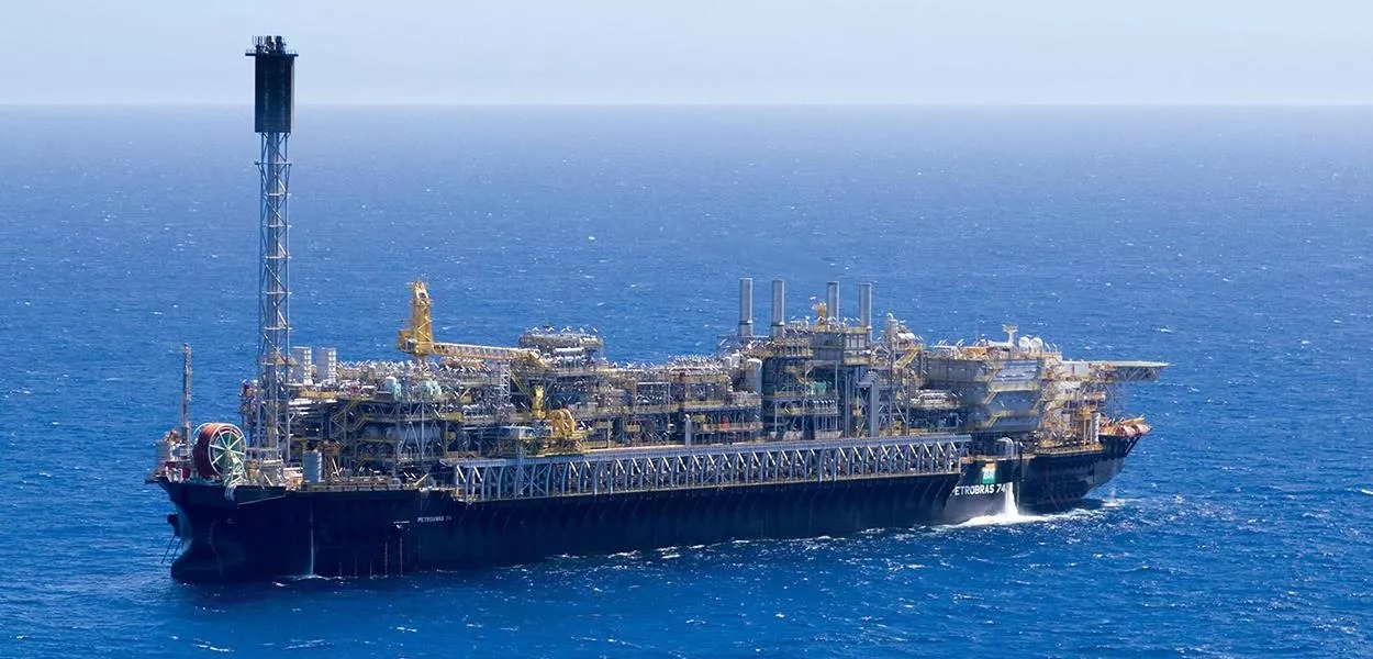 Navio Plataforma FPSO P-74, da Petrobras