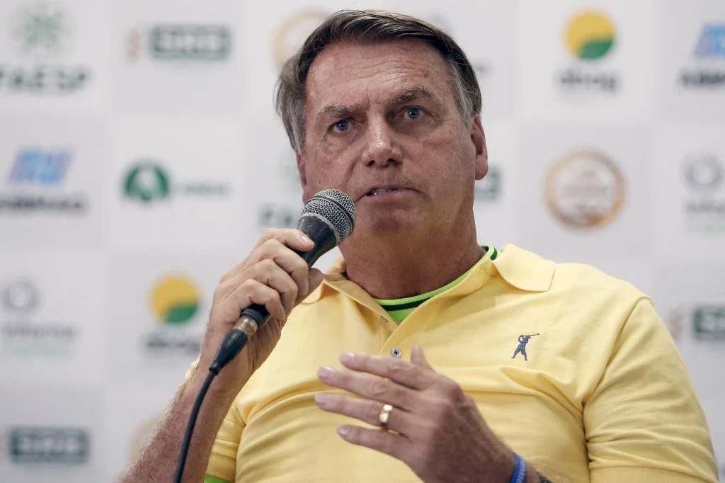 Ex-presidente Jair Bolsonaro em maio de 2024