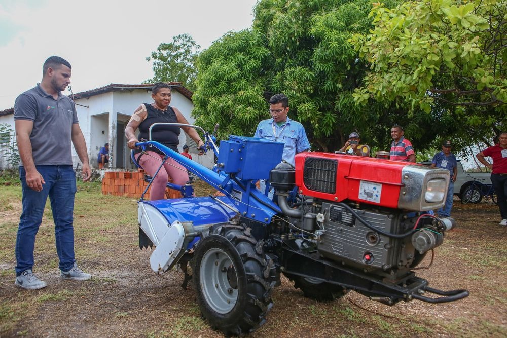 Agricultora Maria da Luz Ribeiro participou da oficina