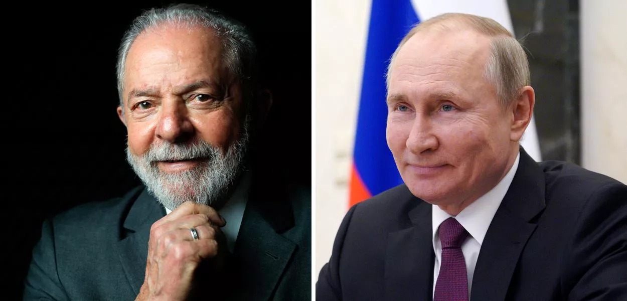 Lula e Vladimir Putin