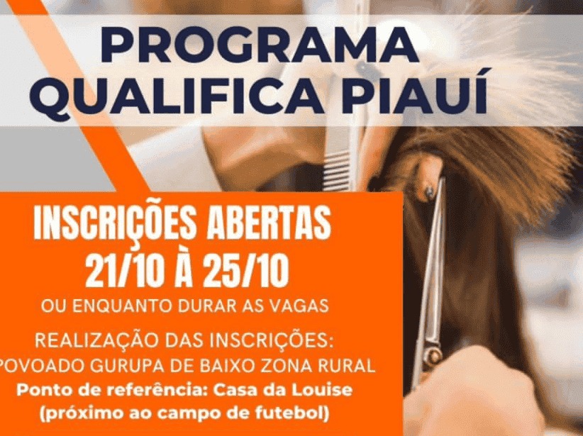 Sempi oferta qualificação profissional para moradores do povoado Gurupá de Baixo, em Teresina