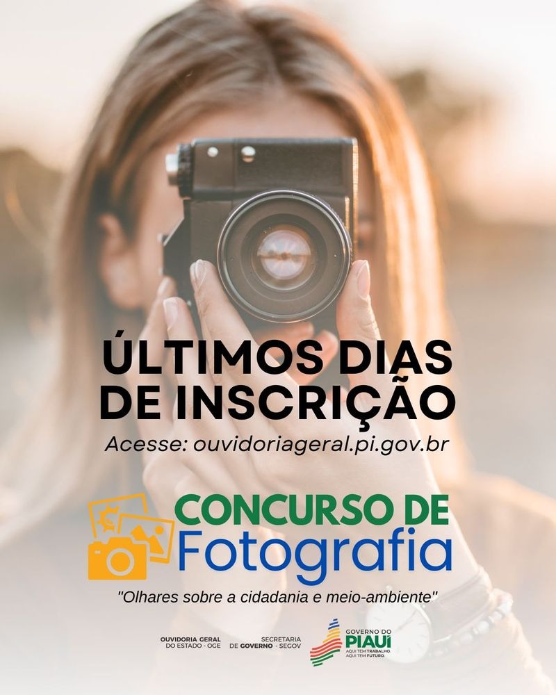 Concurso de fotografia da Ouvidoria-Geral do