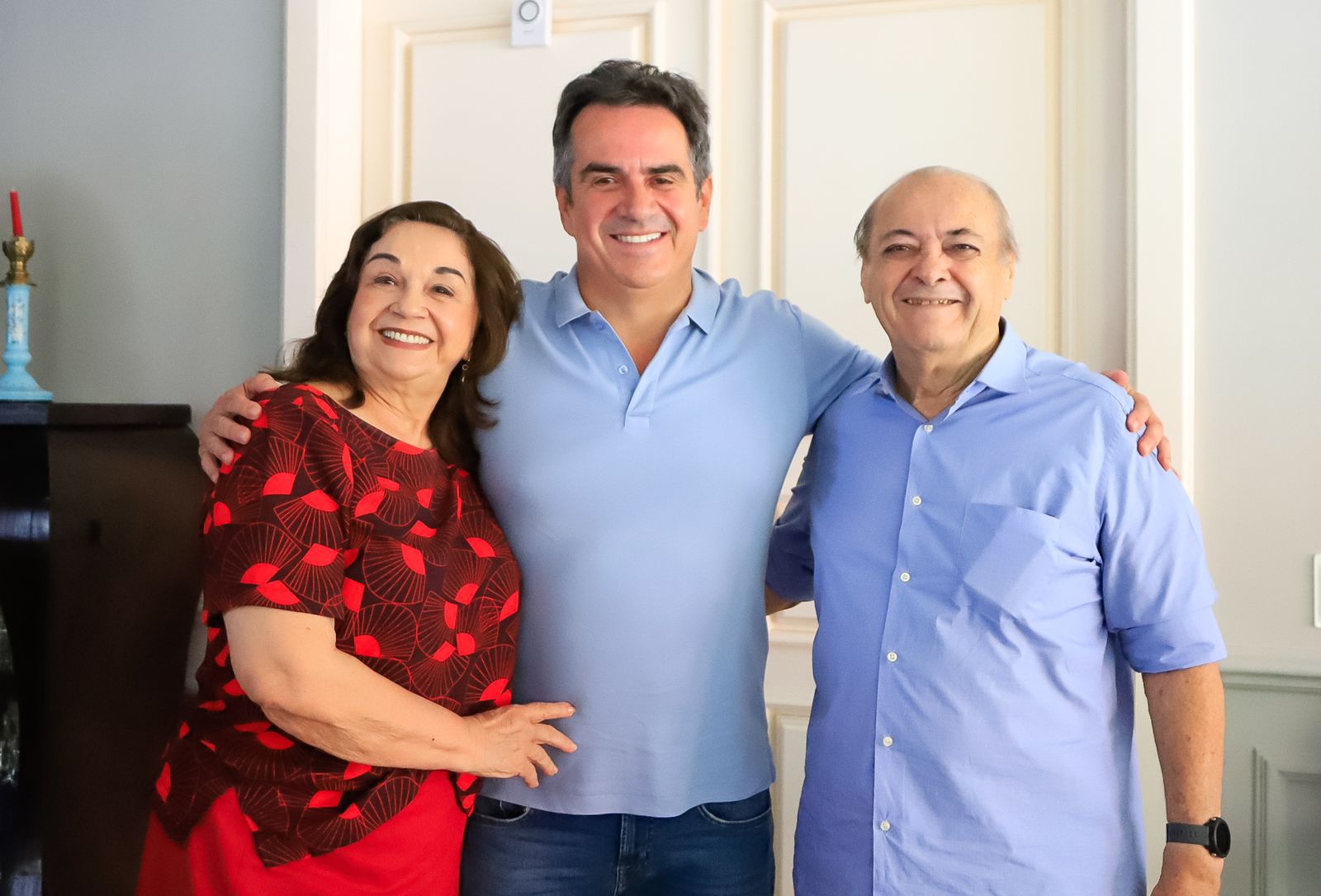 Eliane Nogueira, Ciro Nogueira e Silvio Mendes