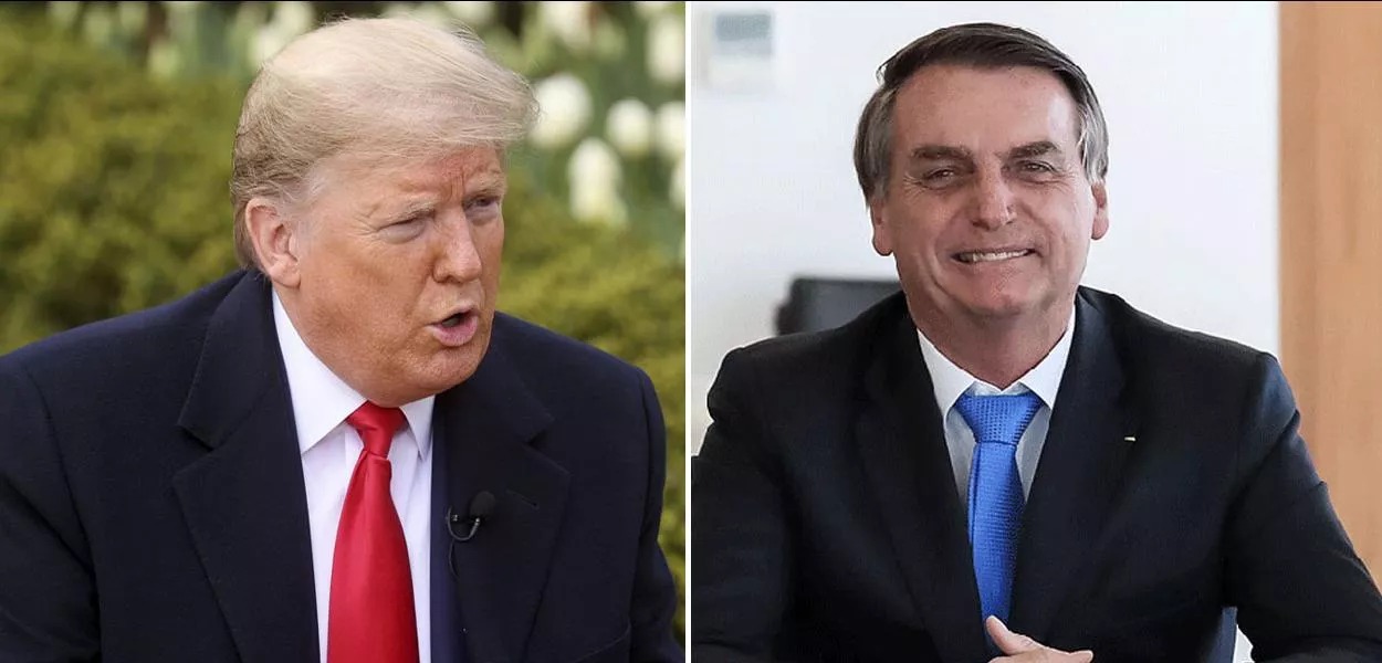 Donald Trump e Jair Bolsonaro