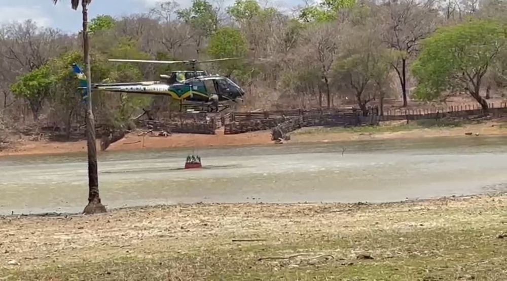 Helicóptero da PM