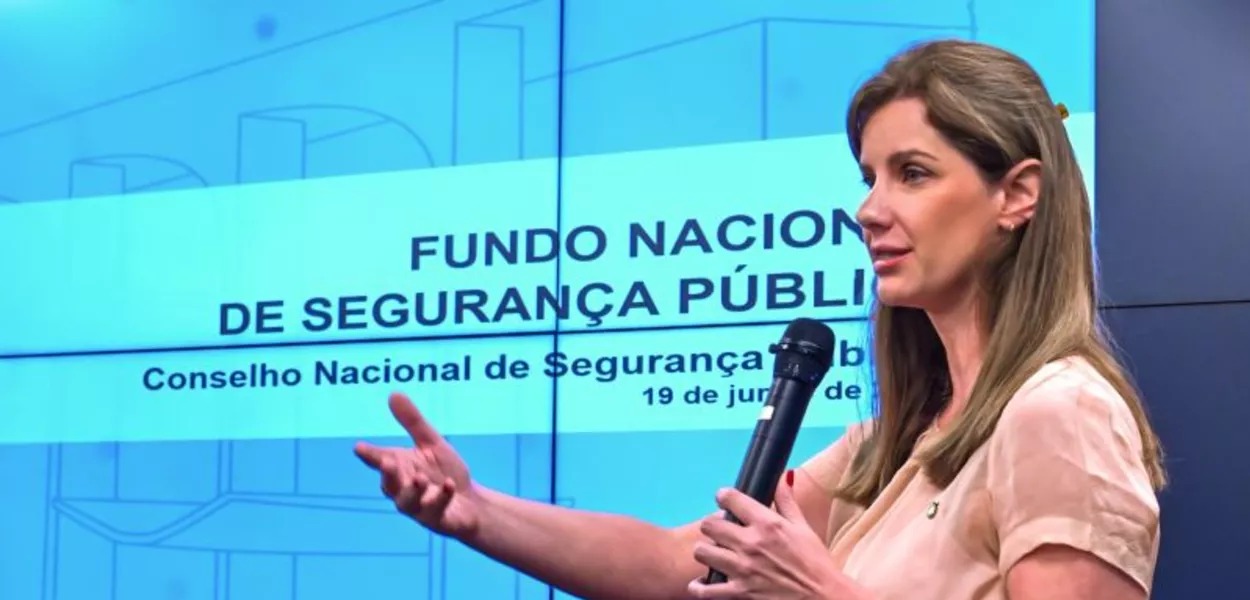 Camila Pintarelli, diretora de gestão do Fundo Nacional de Segurança Pública