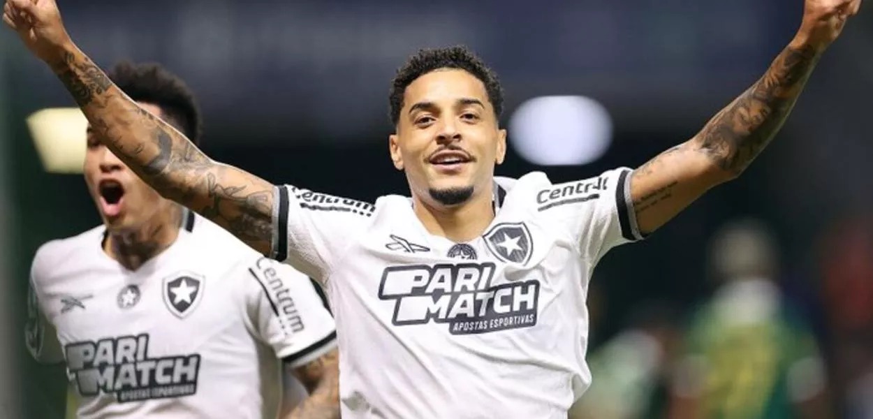 Botafogo vence Palmeiras por 3 a 1