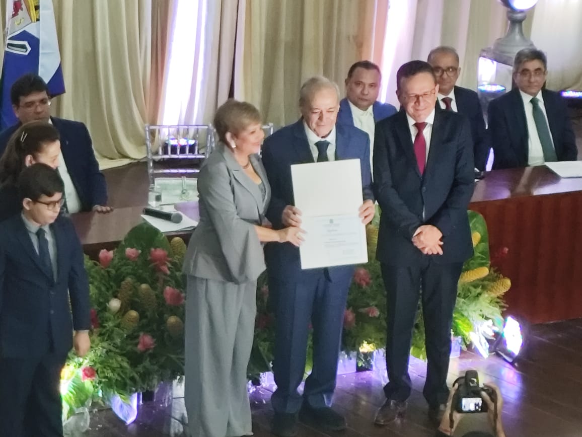 Silvio Mendes participou da diplomação dos eleitos de Teresina no pleito de 2024