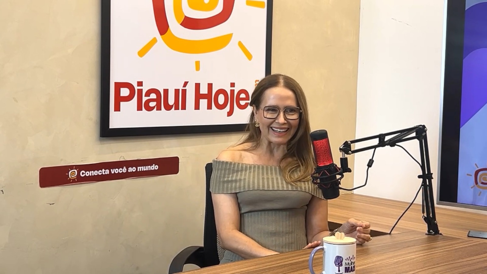 A empresária Van Fernandes, em entrevista ao Piauí Hoje