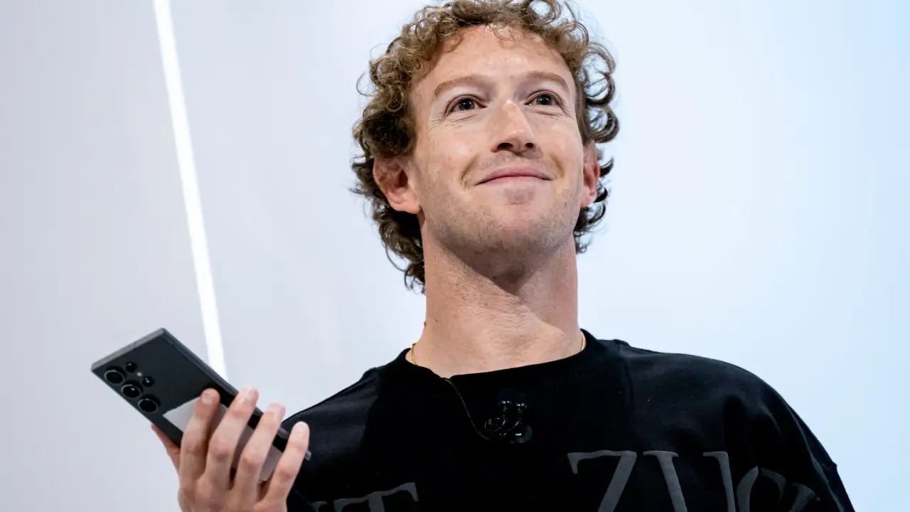 Mark Zuckerberg, fundador da Meta companhia controladora de plataformas como WhatsApp, Instagram, Facebook e Threads