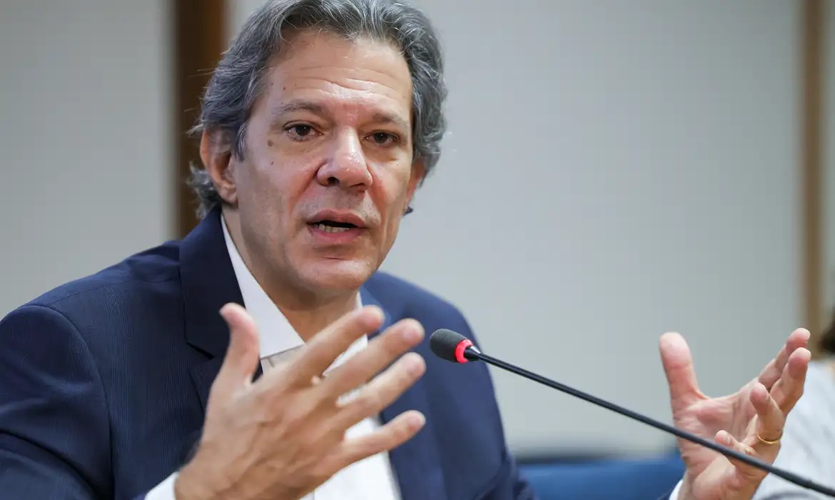 O Ministro da Fazenda, Fernando Haddad