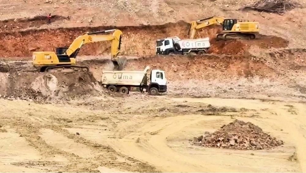 Escavações da Barragem Nova Algodões