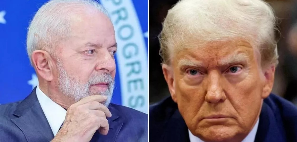 Lula e Donald Trump