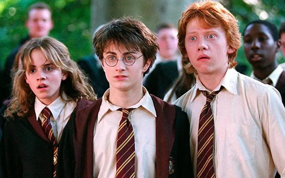 Daniel Radcliffe, Rupert Grint e Emma Watson