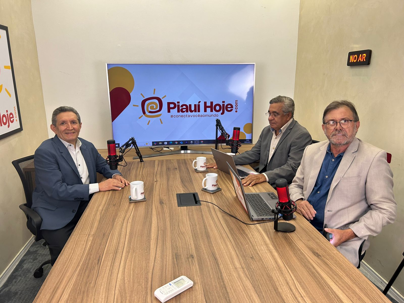 O médico neurocirurgião Benjamim Pessoa Vale, em entrevista ao Podcast do Portal Piauí Hoje