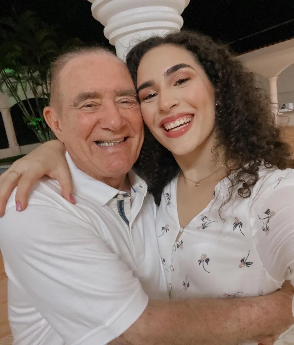 Renato Aragão e sua filha, Lívian Aragão