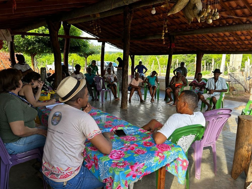 Comunidades quilombolas Custaneira e Mutamba, em Paquetá do Piauí.