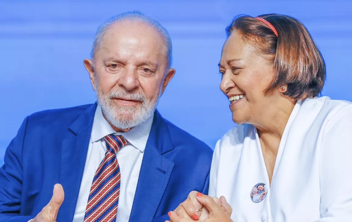 Presidente Lula e Fátima Bezerra, governadora do Rio Grande do Norte