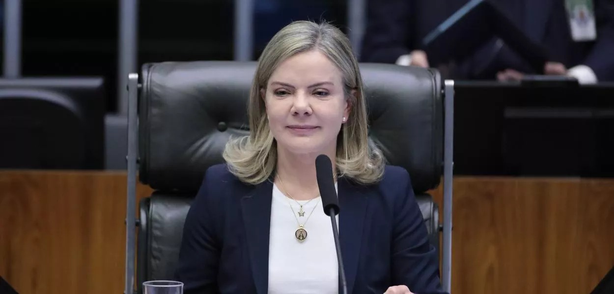 Presidente do PT, Gleisi Hoffmann