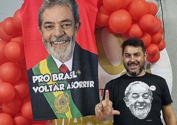 O guarda municipal Marcelo Arruda foi morto com dois tiros à queima roupa, enquanto comemorava seus 50 anos