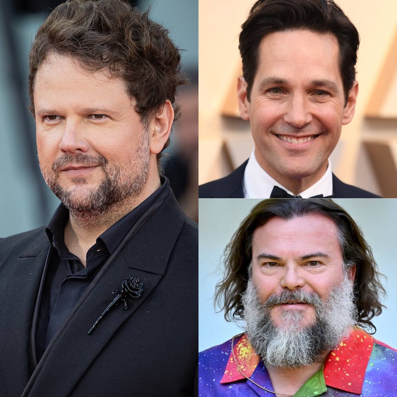 Selton Mello, Paul Rudd, e Jack Black