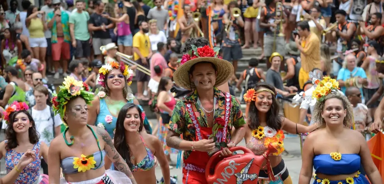 Carnaval no Rio de Janeiro (Foto: Agência Brasil )