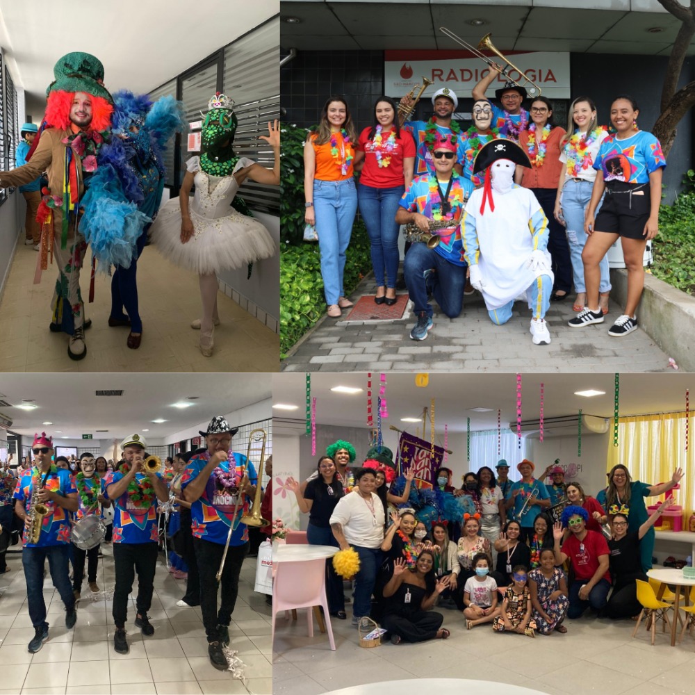 Bloquinho Alalaô alegra o Carnaval do Hospital São Marcos