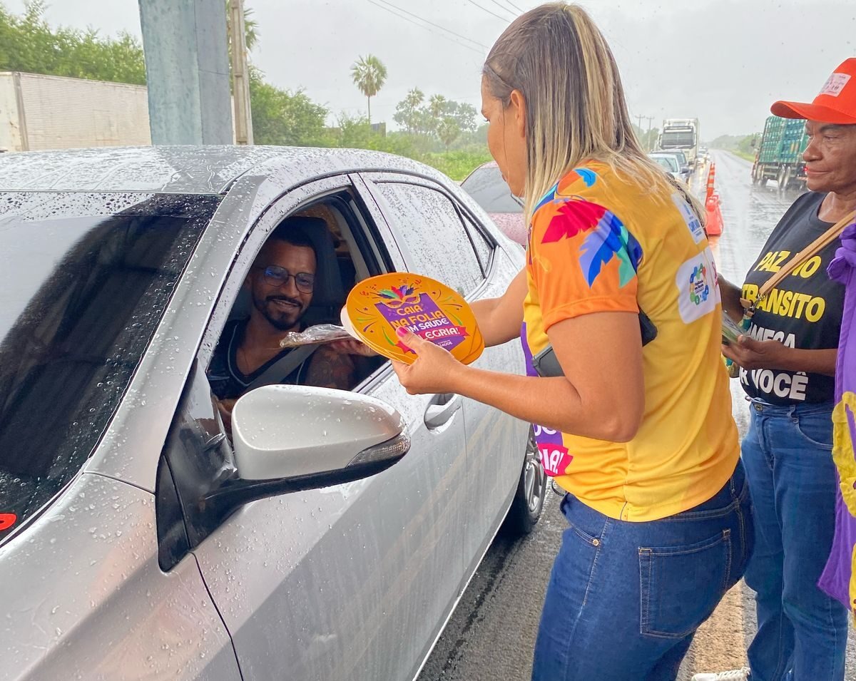 Detran intensifica ações educativas para prevenir acidentes no período do Carnaval