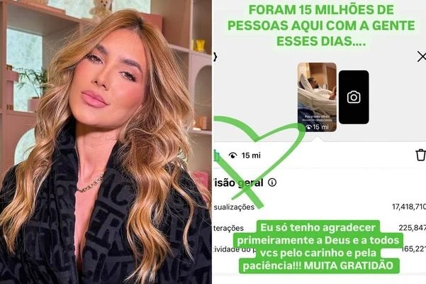 Influencer conta que José Leonardo já está em casa e 'celebra' marca de visualizações no Instagram