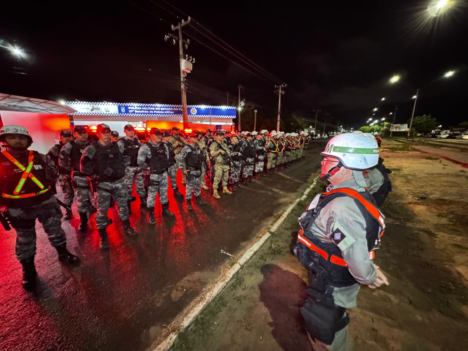 Houve um aumento significativo nas abordagens, apreensão de armas e prisões em flagrante