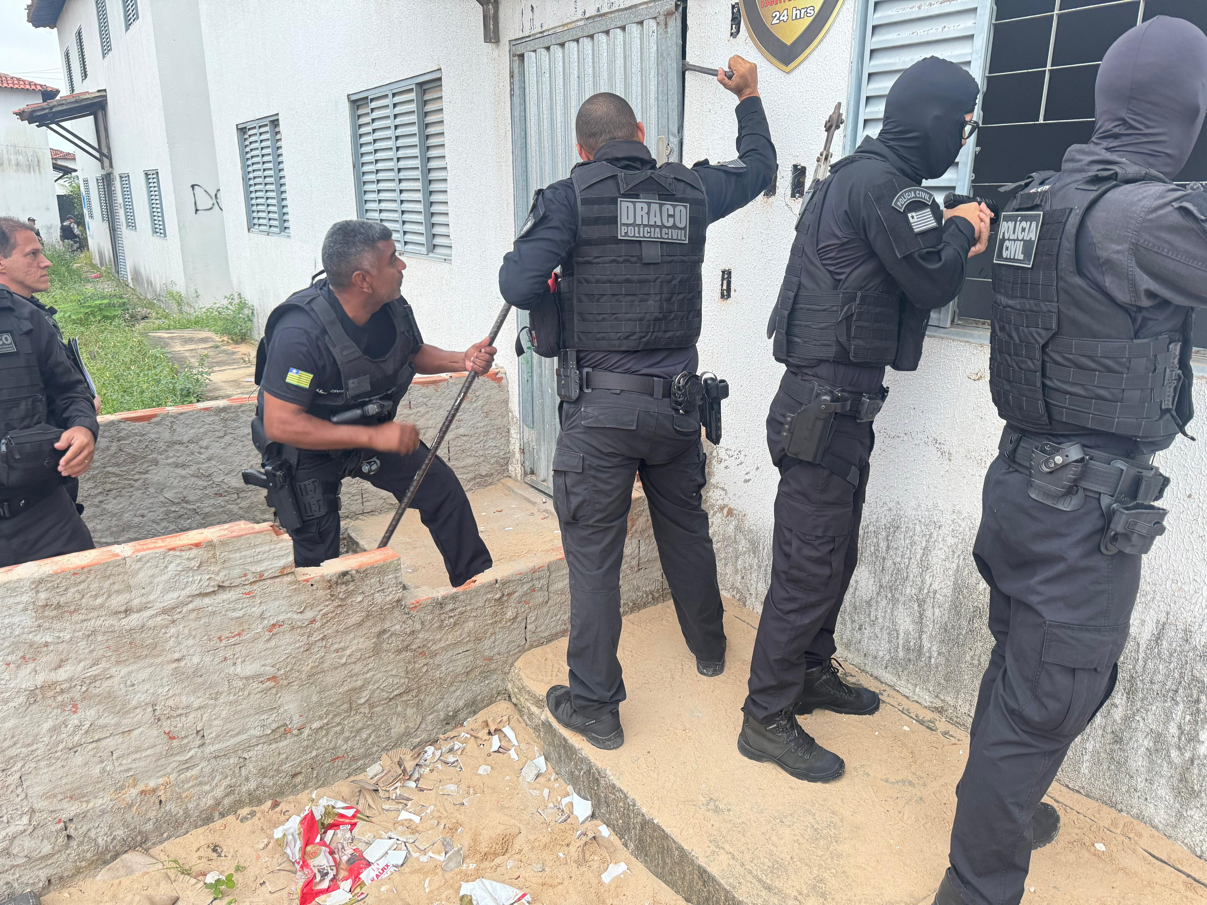 DRACO deflagra megaoperação na zona Sul de Teresina
