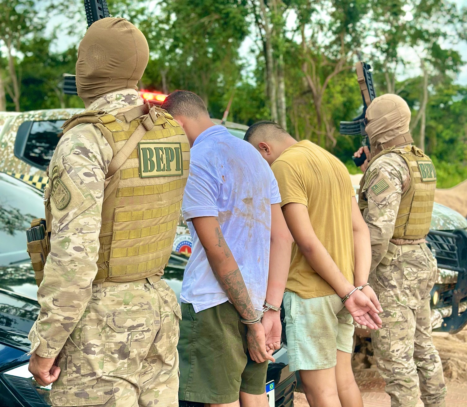 Policiais perseguiram a dupla de Teresina até José de Freitas