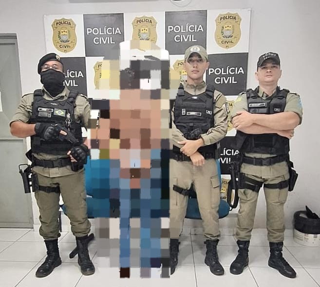Suspeito confessou o ato sexual com a vítima, no trajeto até a delegacia