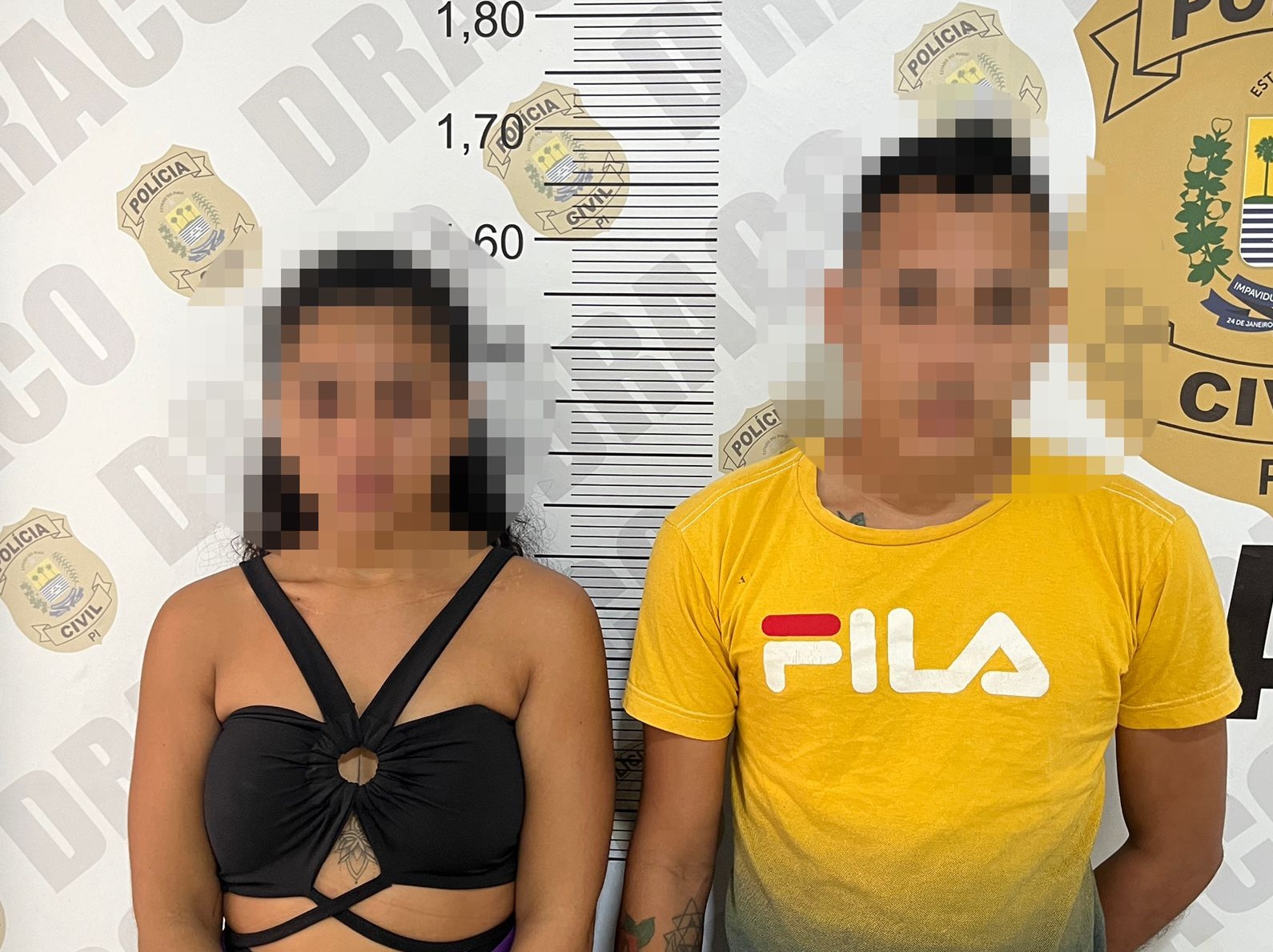 Foragida e seu companheiro foram presos e encaminhados à sede do DRACO
