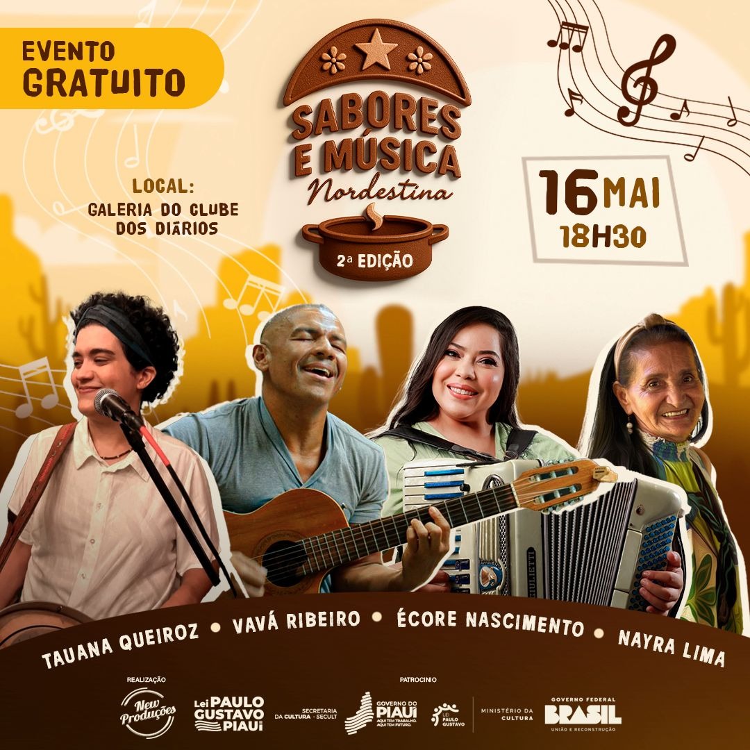 Evento Sabores e Música Nordestina