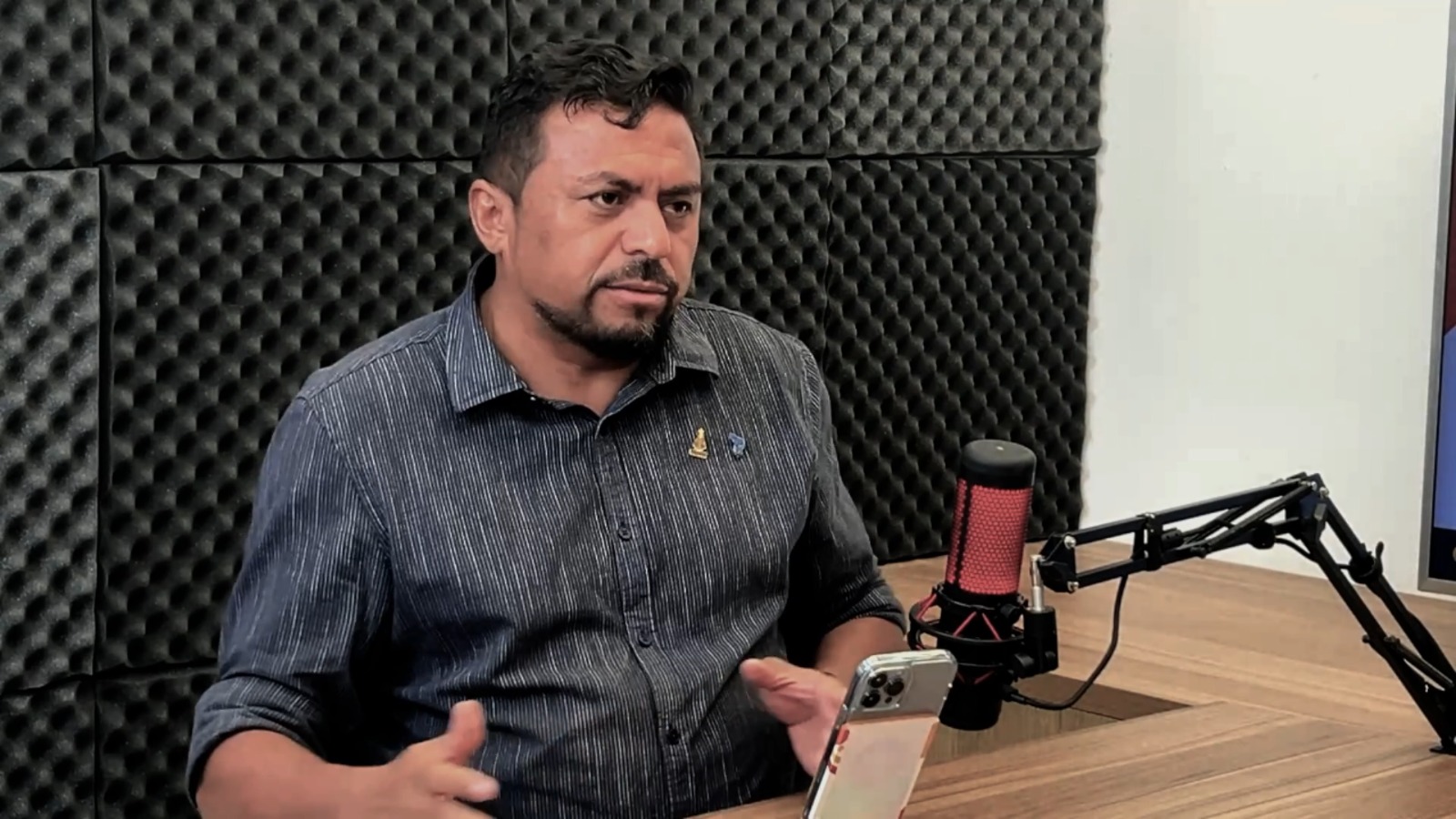 O vereador João Pereira, em entrevista ao Piauí Hoje