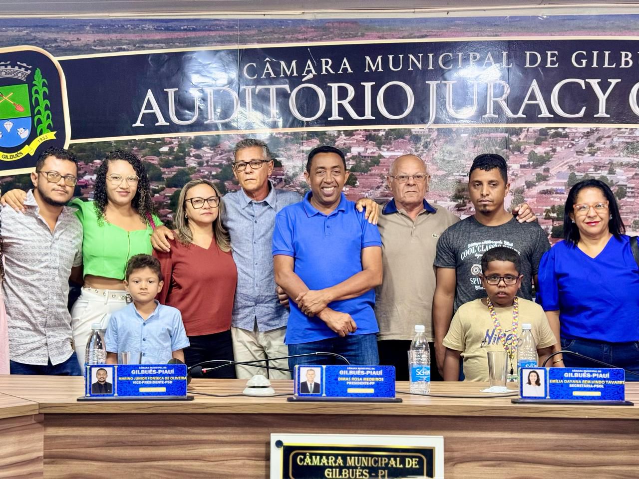Joel Rodrigues na posse da Comissão Provisória do Progressistas em Gilbués