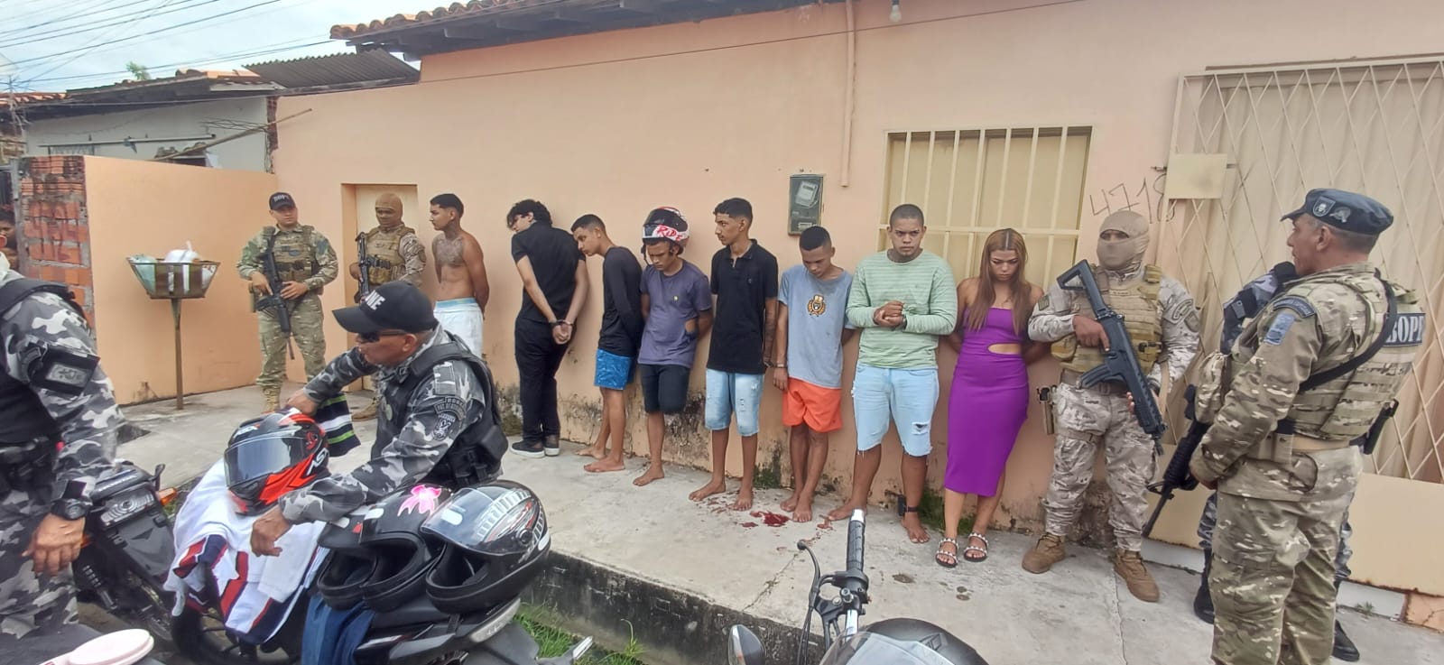 Quadrilha que fez arrastão em bar na zona Sudeste é presa