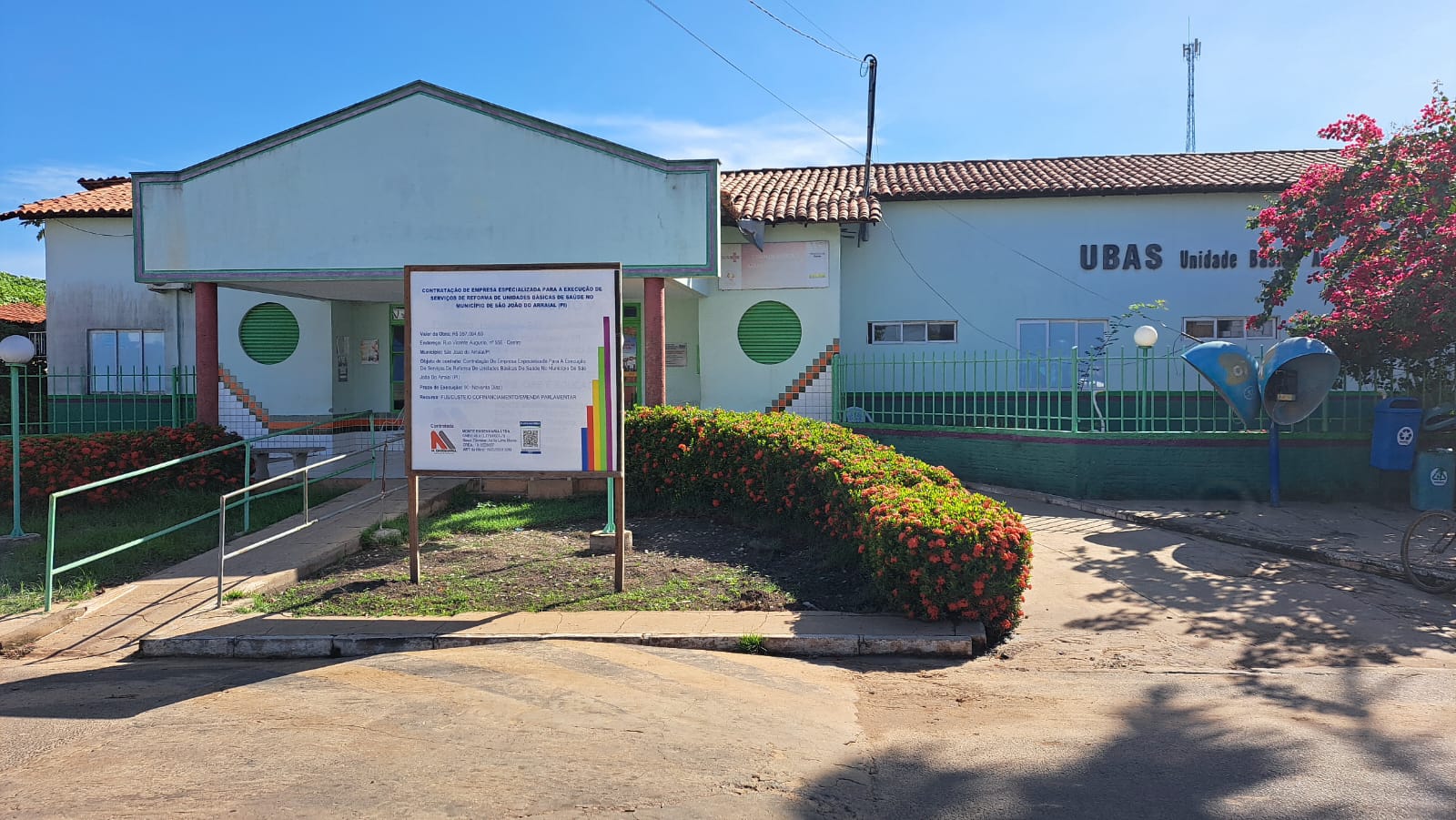 UBAS de São João do Arraial deve ser reinaugurada em breve