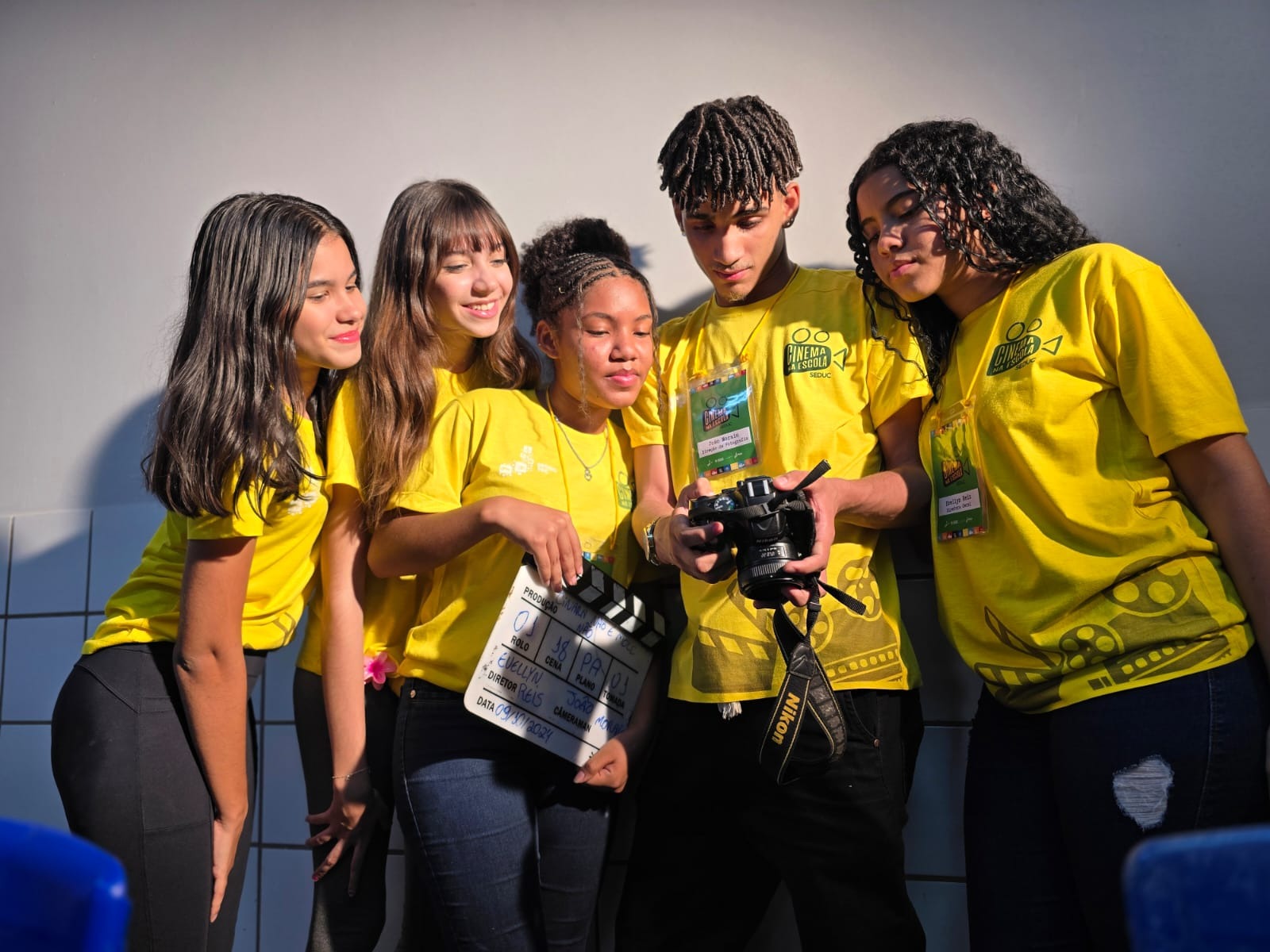 Exibição de filmes Festival Cinema na Escola Seduc