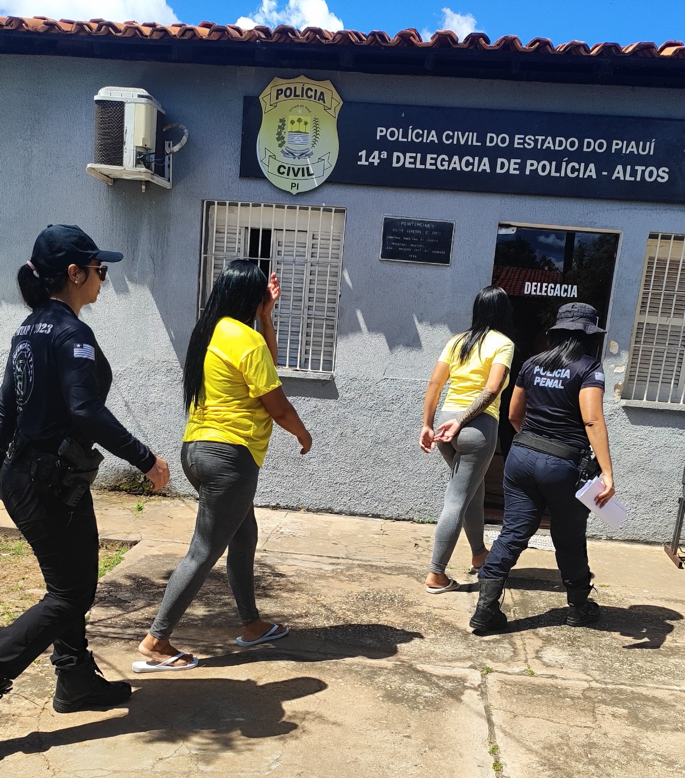 Suspeitas levaram os entorpecentes durante visita à Cadeia Pública de Altos
