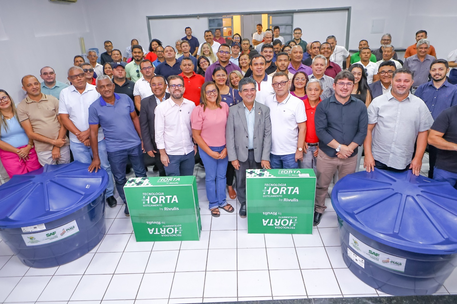 São João do Arraial recebe 25 kits de irrigação da Secretaria Estadual da Agricultura Familiar